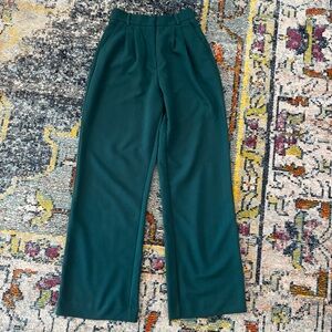 Abercrombie & Fitch Green Trousers